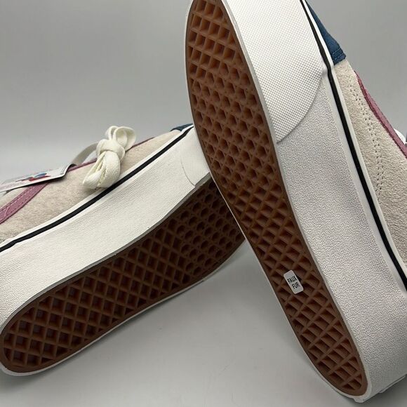 VANS OLD SKOOL STACKFORM PIG‎ SUEDE SHERPA SHOE- Women 9.5 - New in Box - Picture 6 of 8